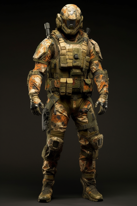 Gepanzerter Vollkörperschutzanzug Gepanzerter Vollkörperschutzanzug